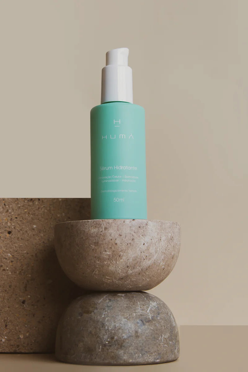 Bolsa/Nécessarie Almacor por Gio Freire e Sérum Hidratante Humà 50 ml