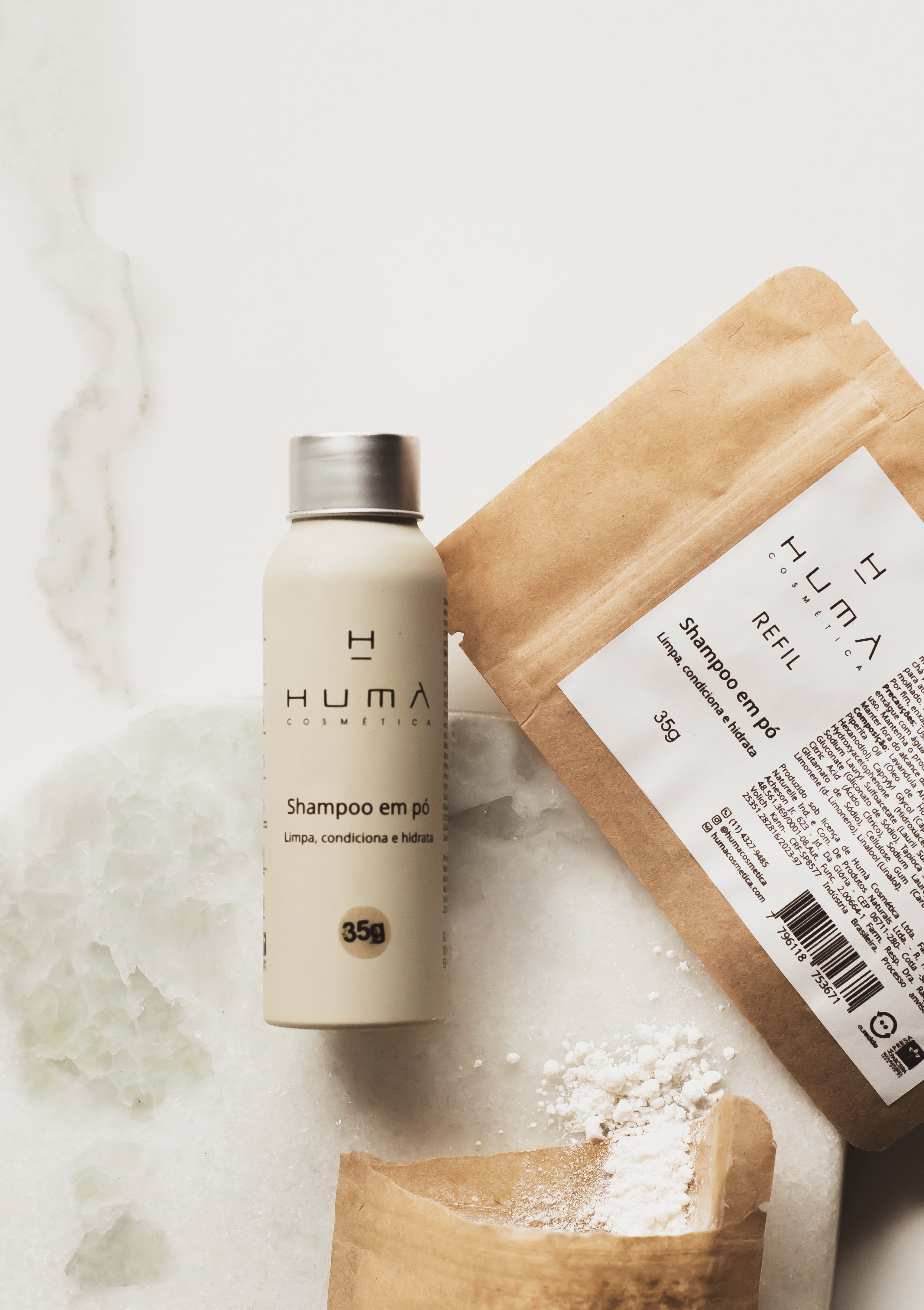 Refil Shampoo em Pó - 35g